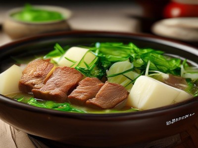 五花肉炖白菜豆腐土豆