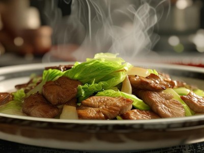 白菜炒瘦肉窍门