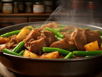 土豆豆角炖五花肉怎么做才软烂入味？视频教程教你炖肉诀窍！