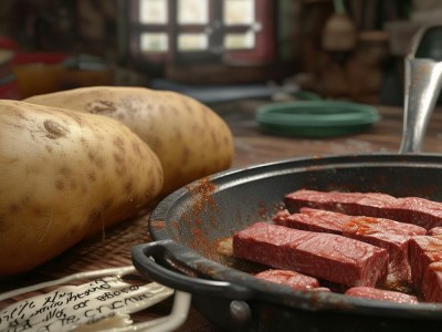 家常土豆切块和肉块慢炖，怎样让土豆软糯肉块鲜香汤汁浓郁？