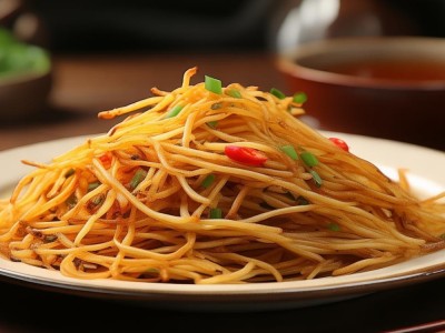 干煸土豆丝怎么炒才能香脆入味不粘锅？