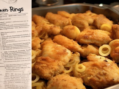 鸡肉洋葱圈如何做外酥里嫩?窍门大揭秘!