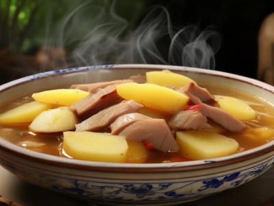 家常土豆腊鸭做法怎么做才能腊香浓郁土豆软糯入味又下饭秘诀呢？