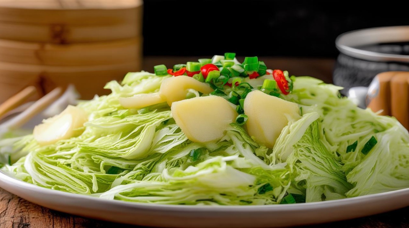 白菜片炒土豆片怎么做