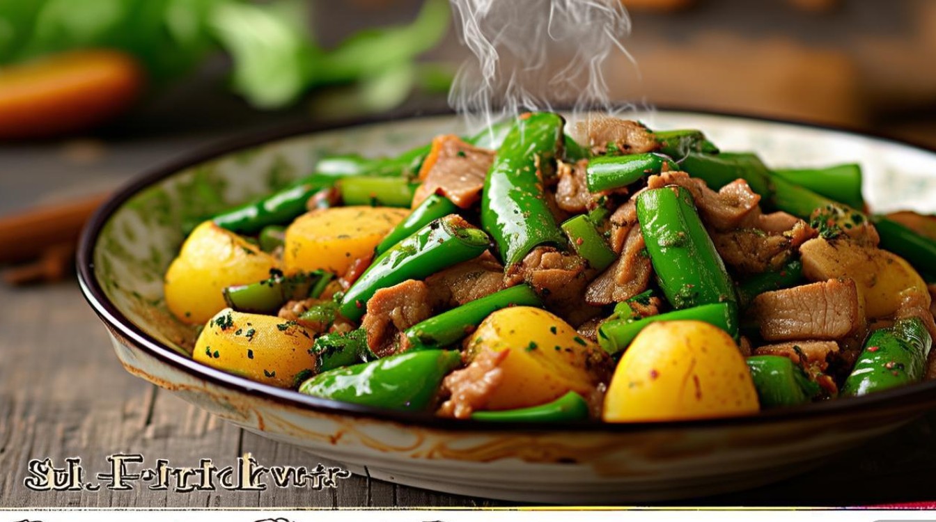 土豆青椒炒肉怎么做