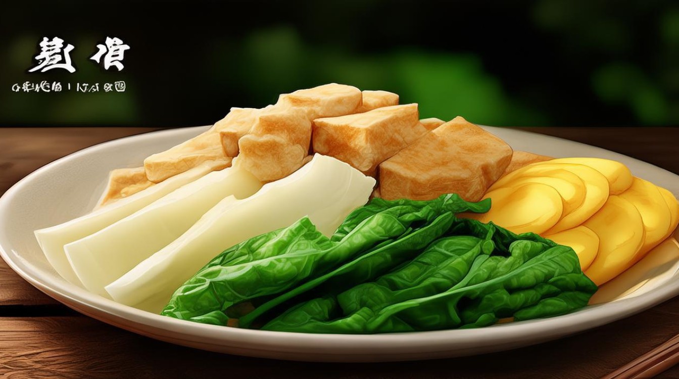 白菜片炒干豆腐土豆片